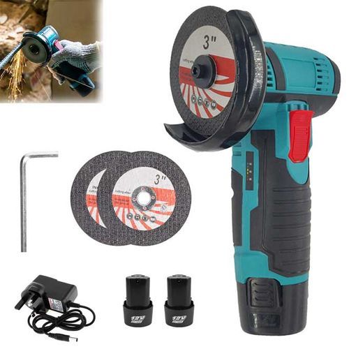 19500rpm Portable Angle Grinder - Adjustable Speed